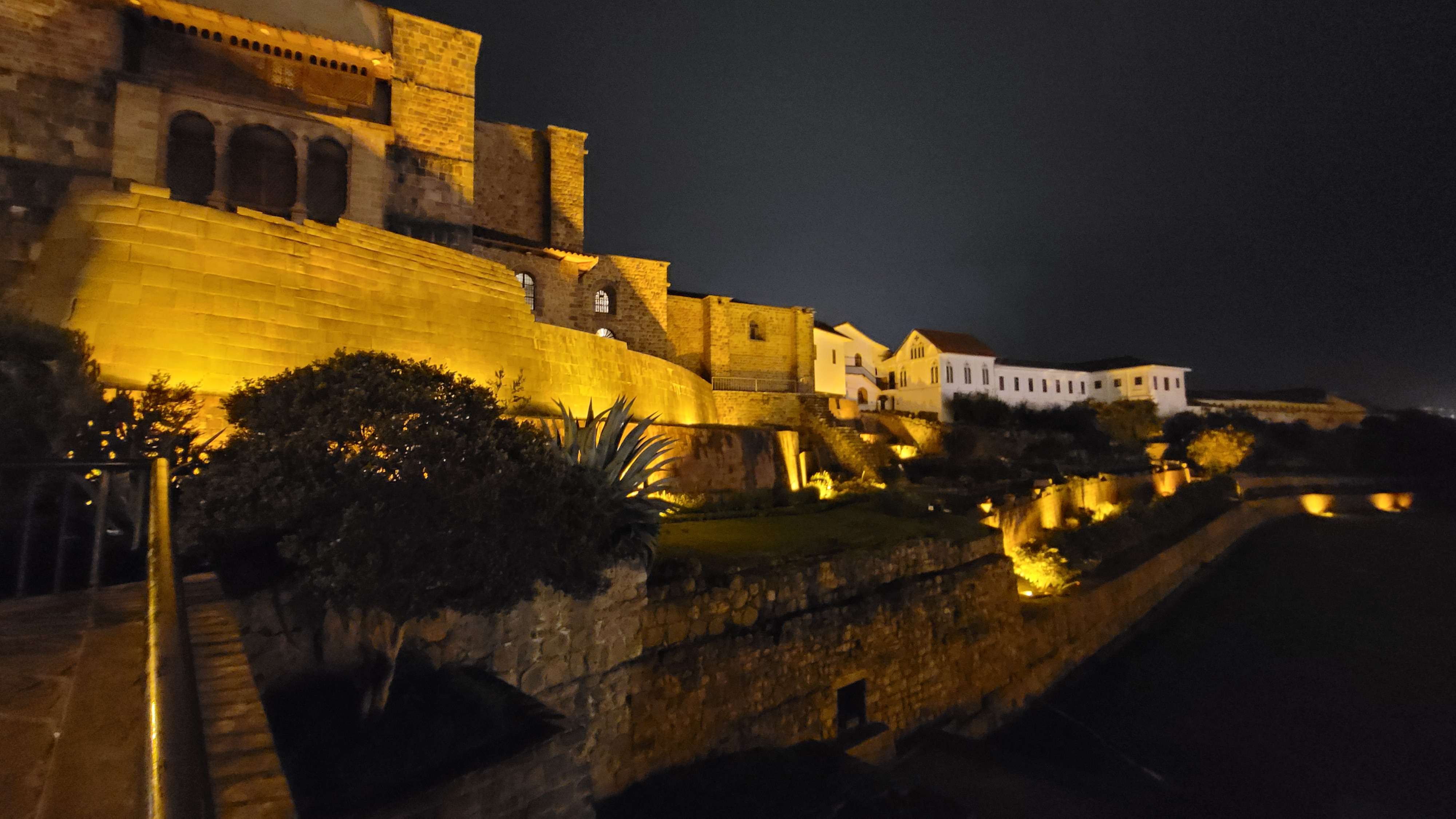 Inca ruins of a prominent 15thcentury temple Santo Domingo s