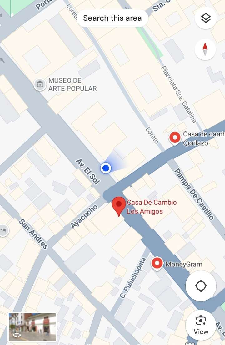 best place to do money exchange in cusco