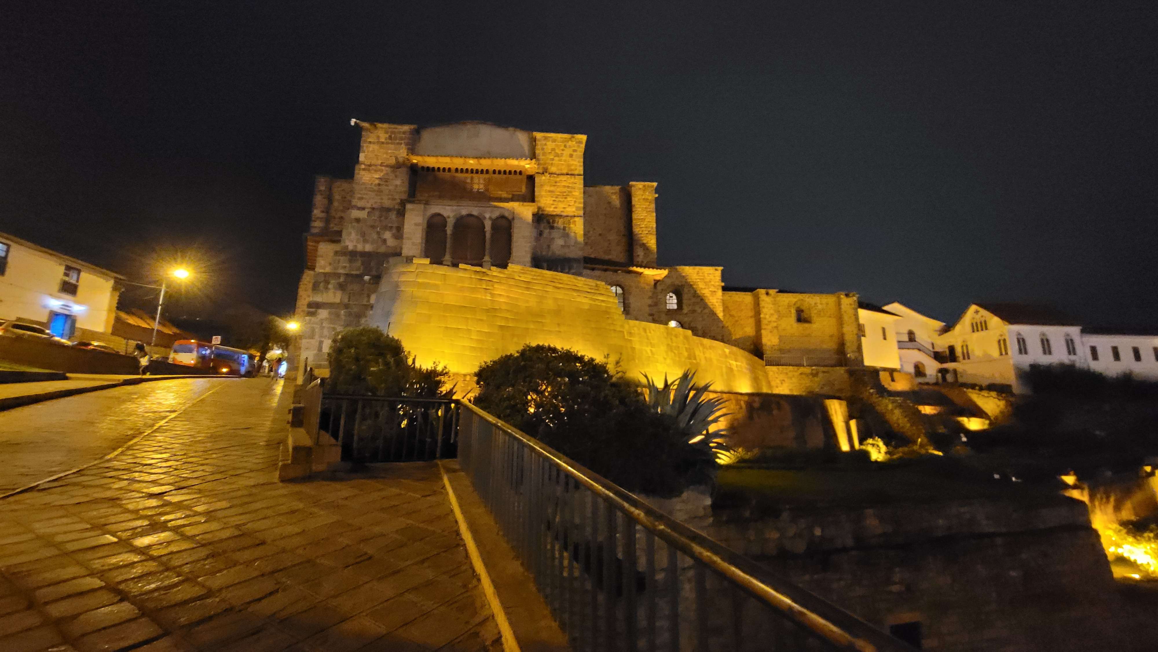 Inca ruins of a prominent 15thcentury temple Santo Domingo s