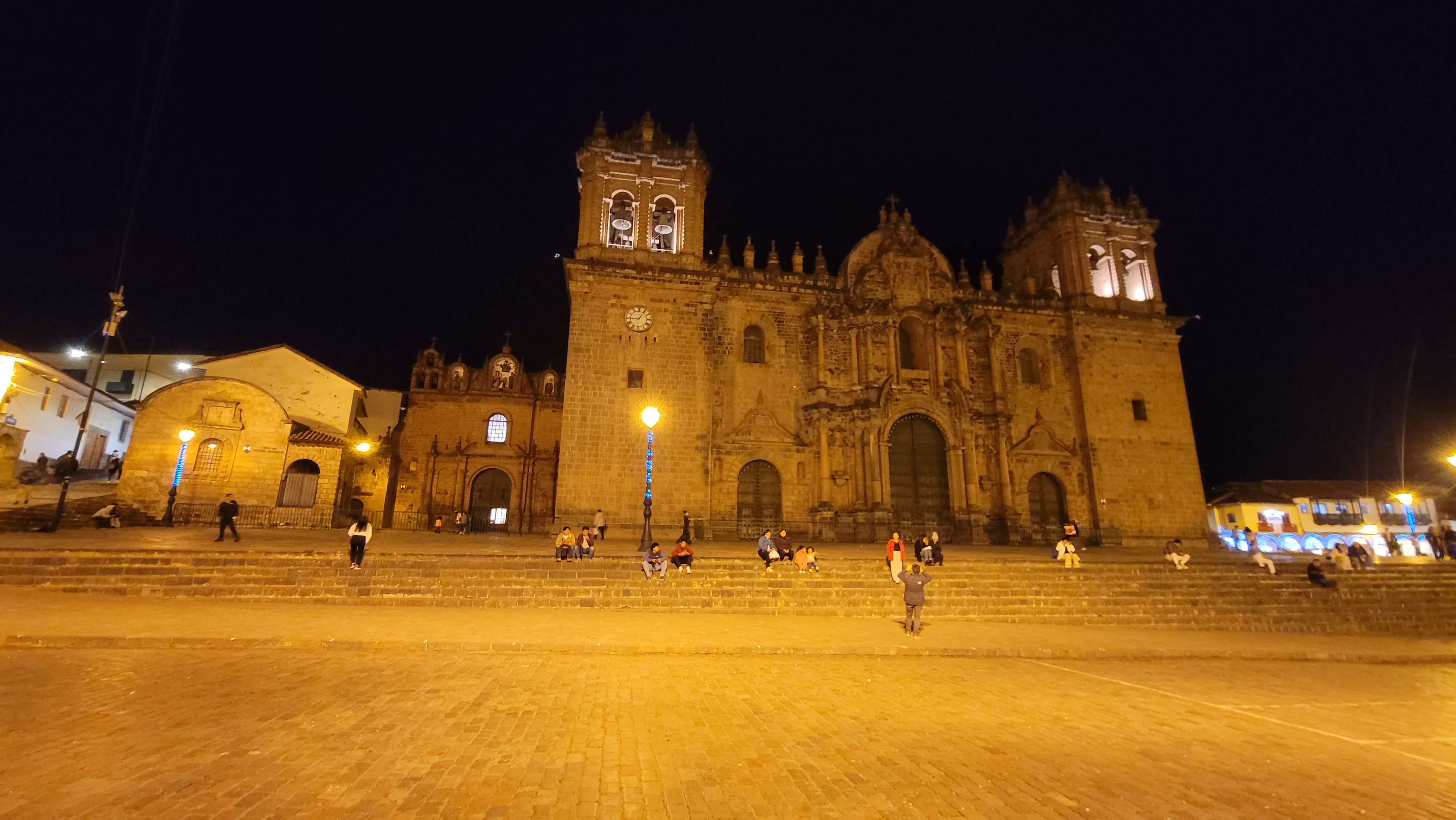 Plaza de Armas urban gathering place offering colonial arcades a cathedral gardens  a central fountain