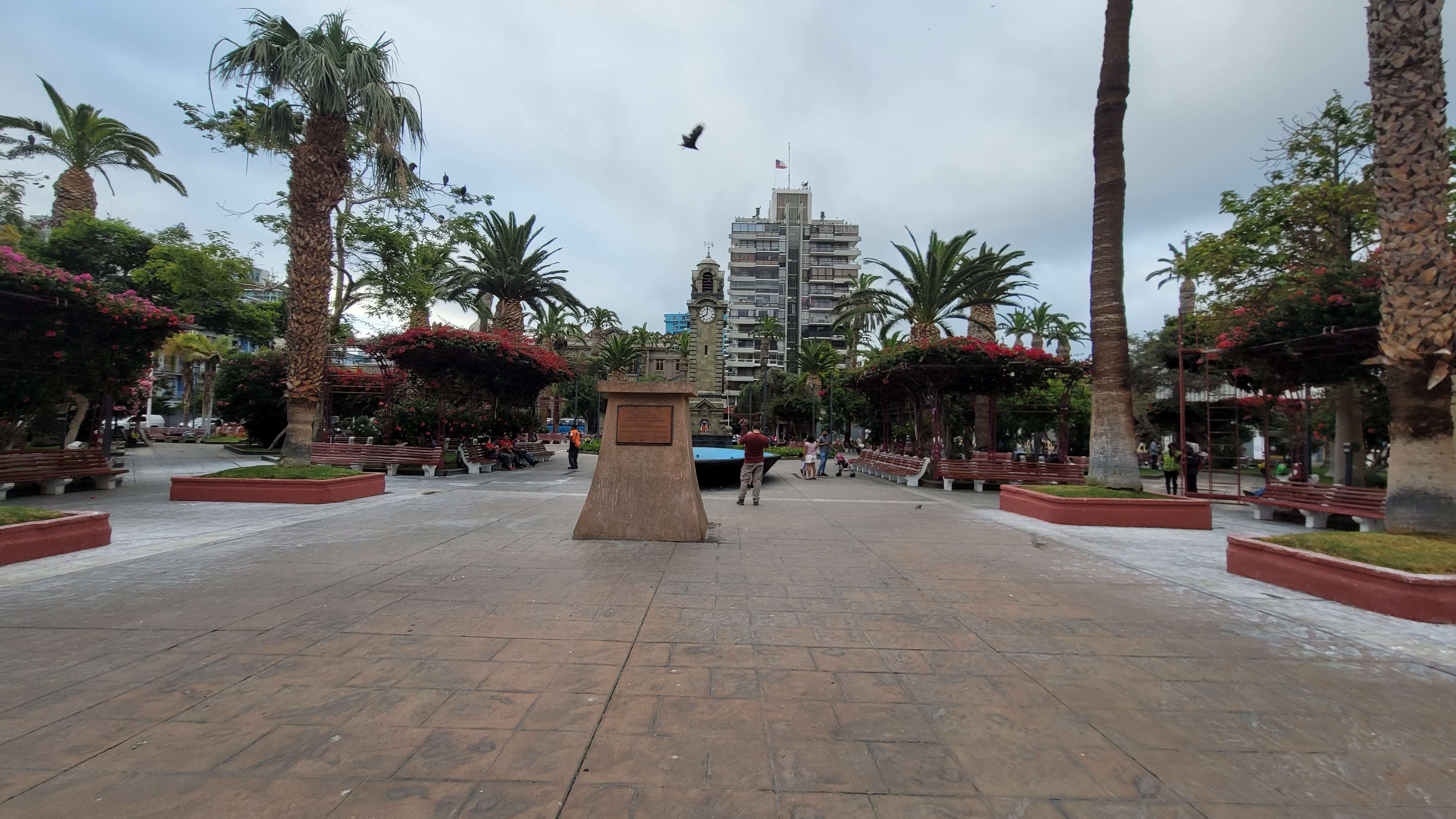 Plaza Coln Antofagasta chile pictures