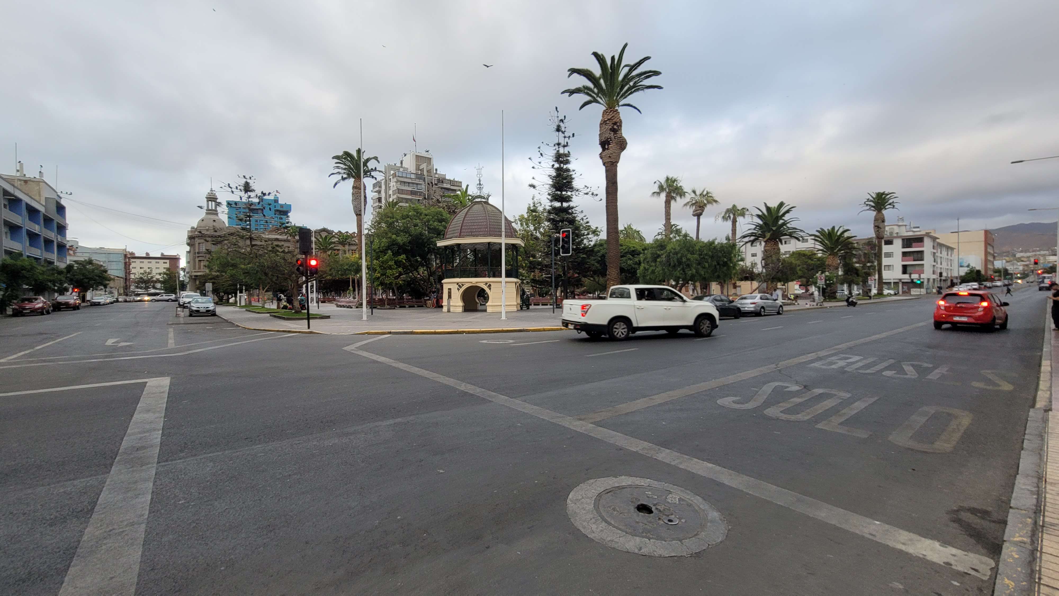 Plaza Coln Antofagasta chile pictures