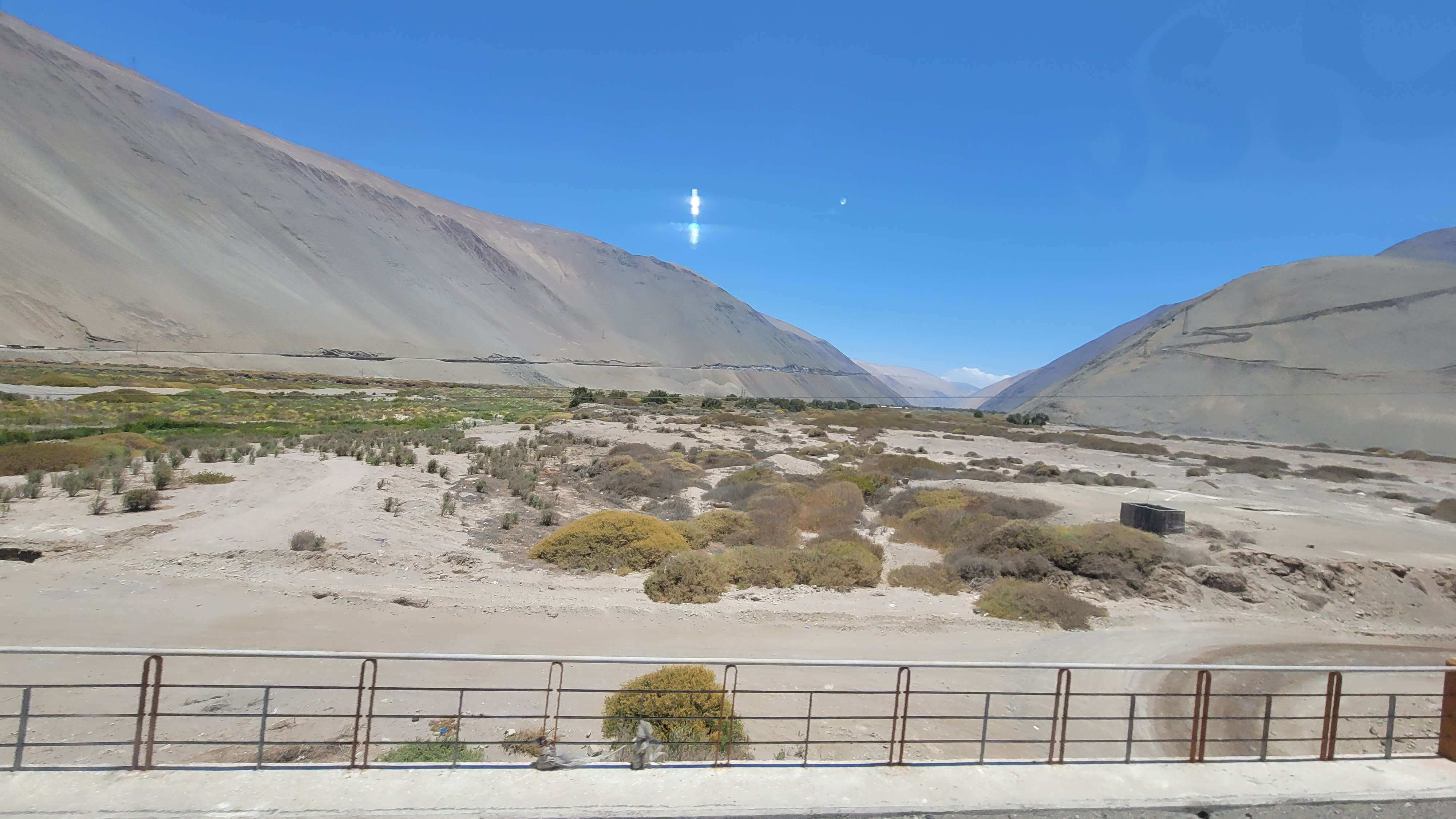 Arica to Iquique Chile check points for luggage experience