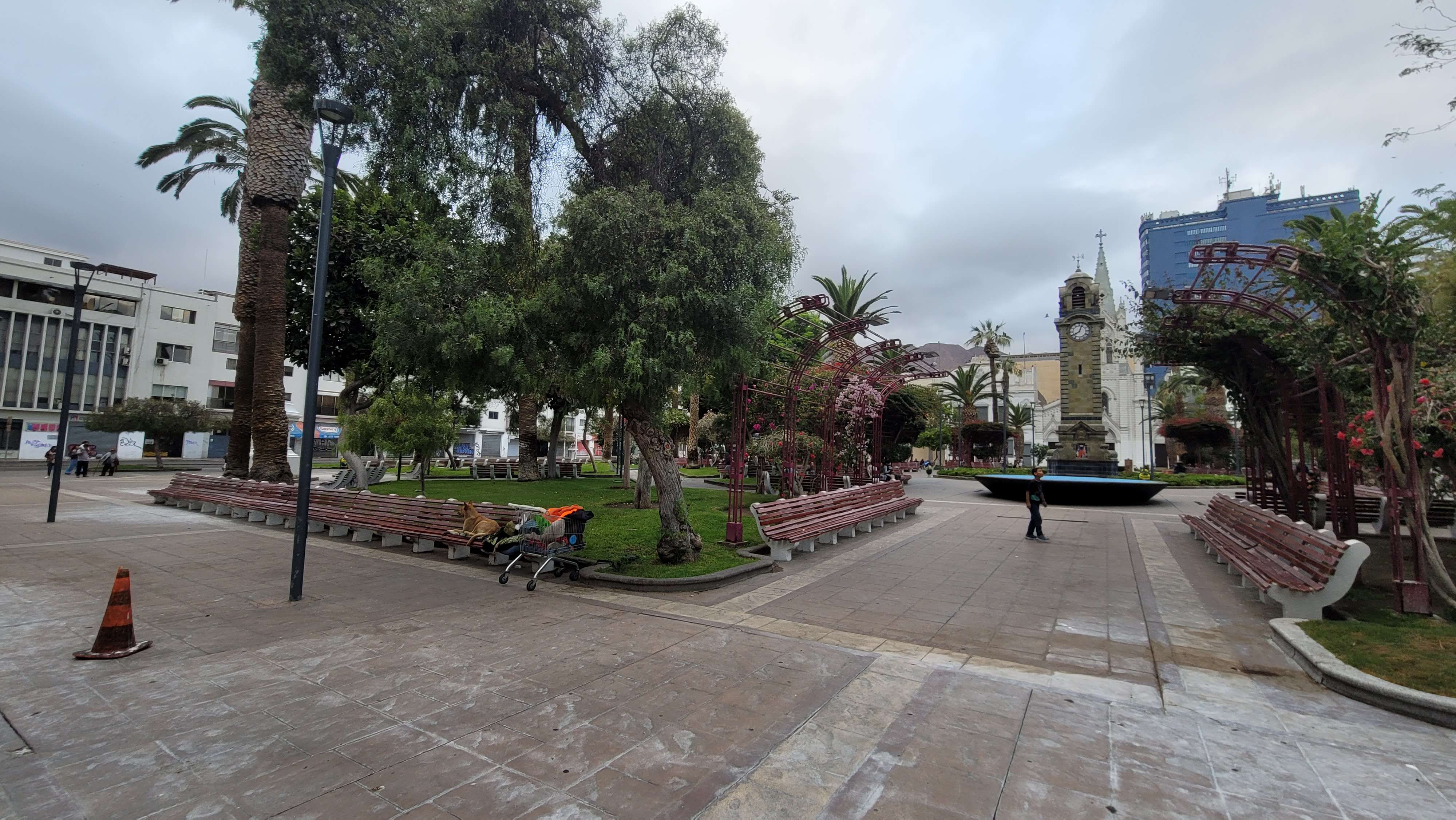 Plaza Coln Antofagasta chile pictures