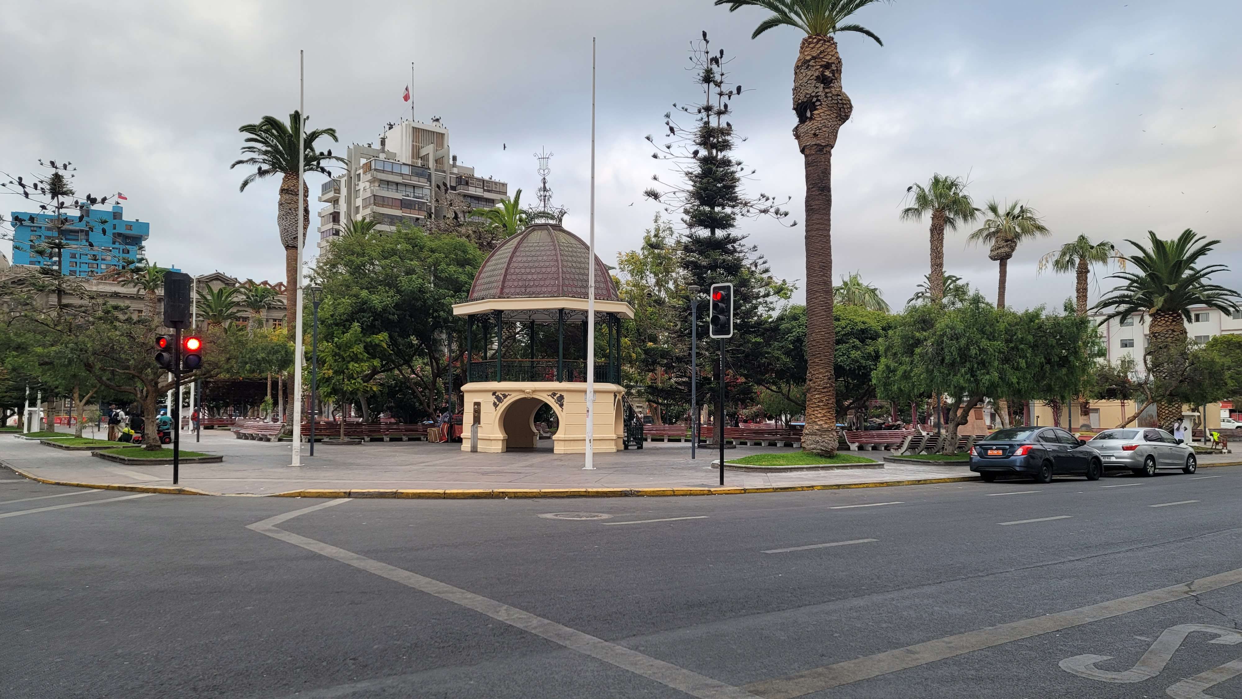 Plaza Coln Antofagasta chile pictures