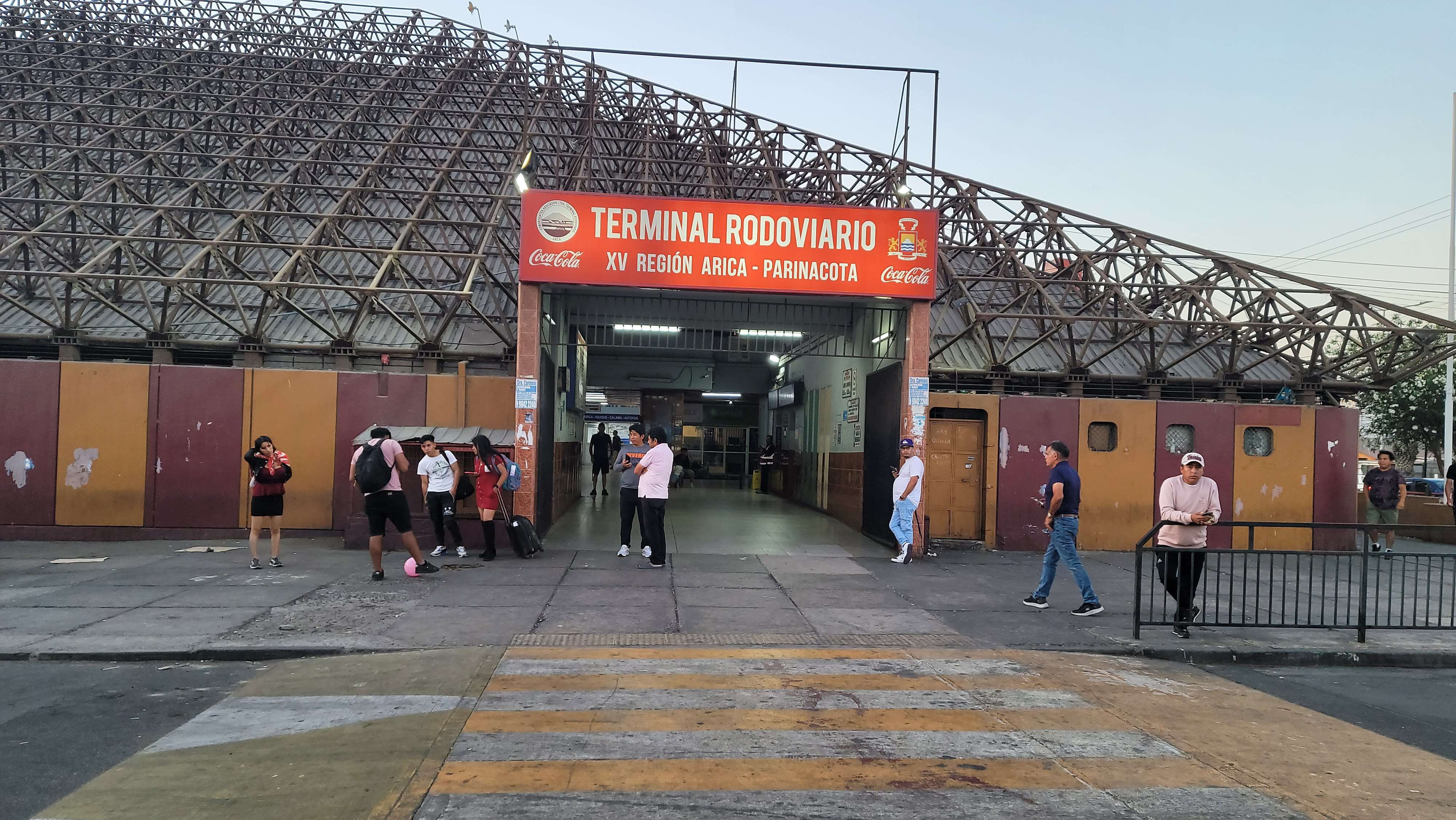Traveling from Arica Chile to lquique chile by bus experienc