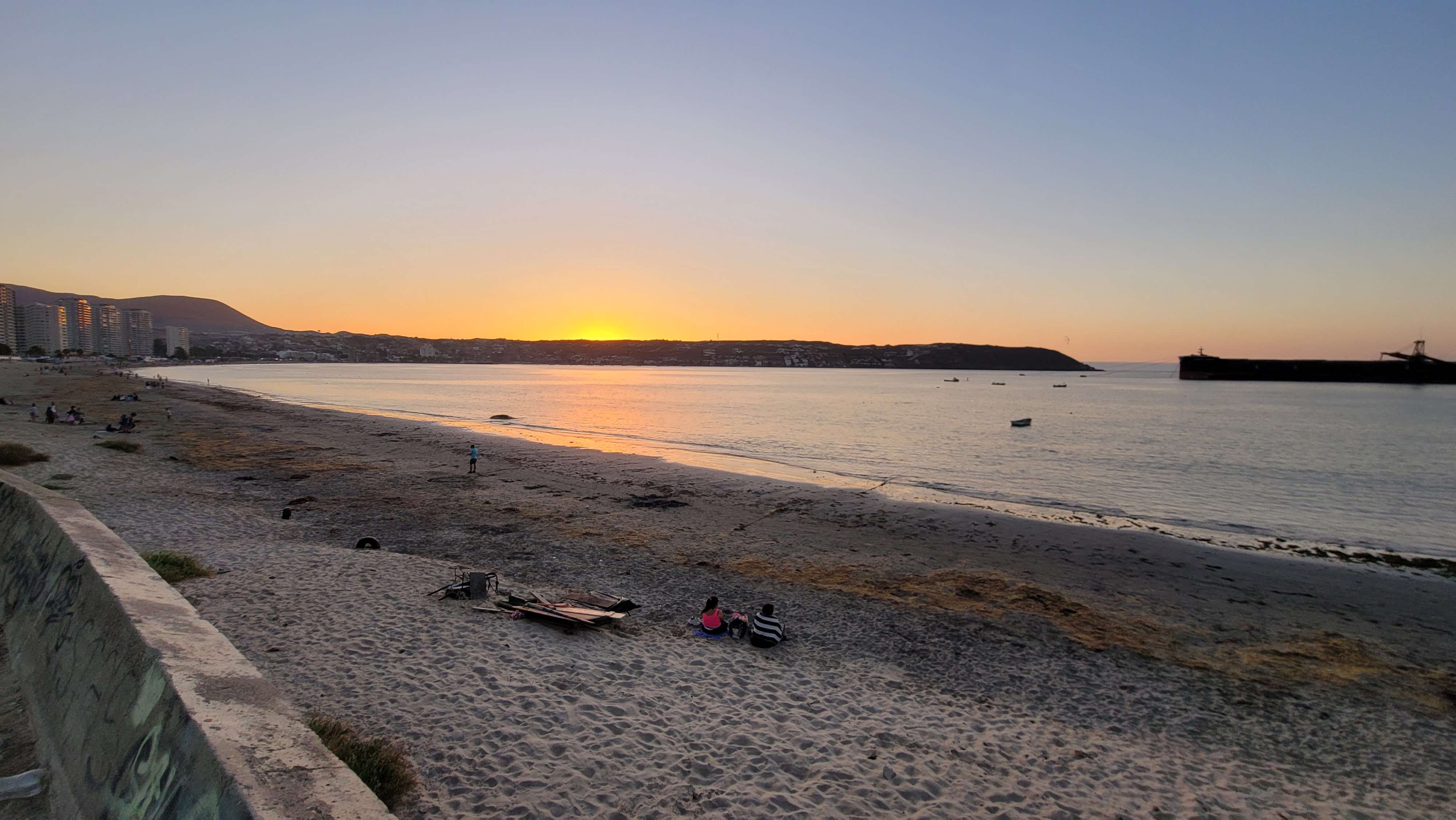 La Herradura Beach in Coquimbo Chile