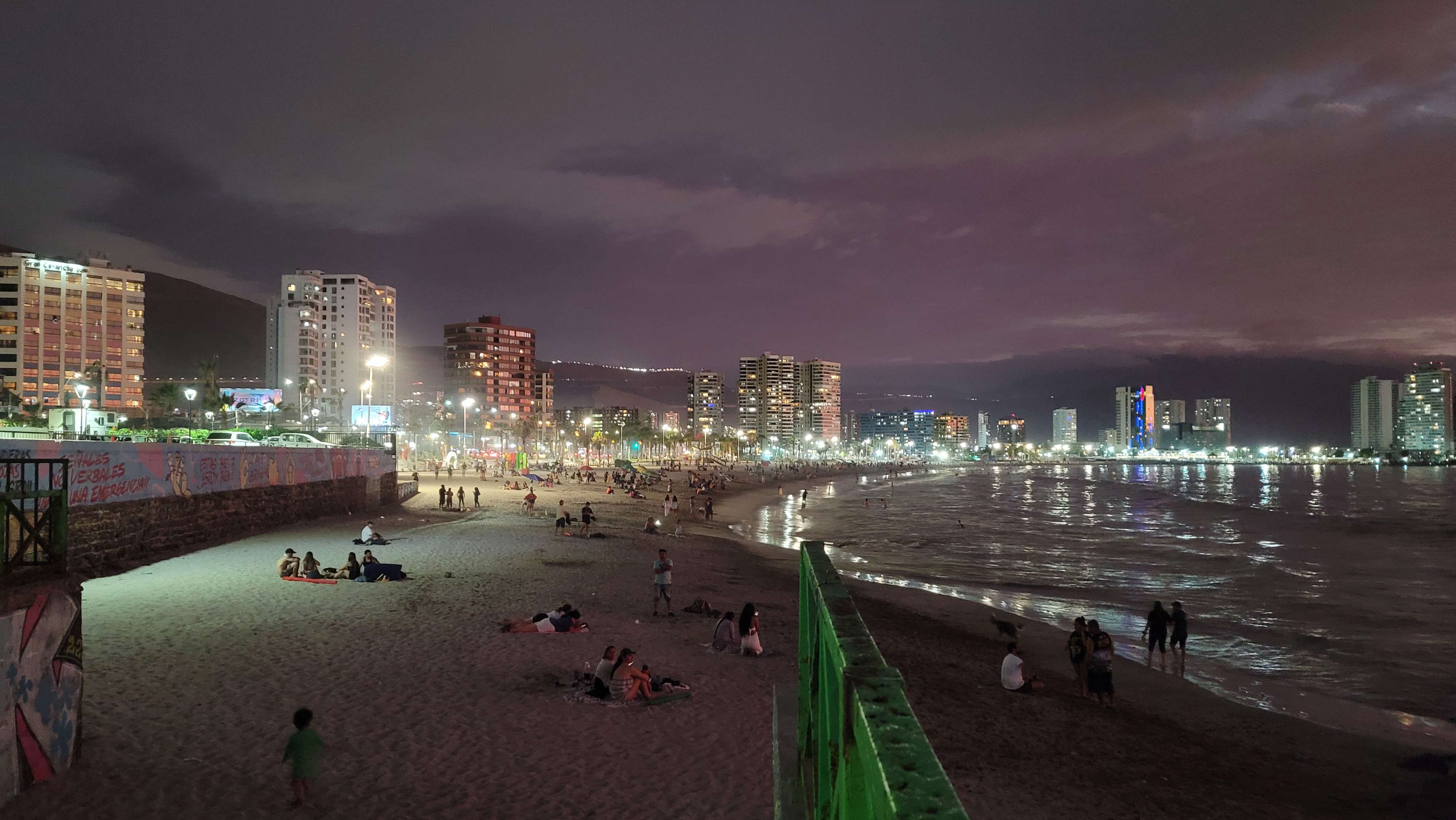 Cavancha Beach beautiful place very touristy
