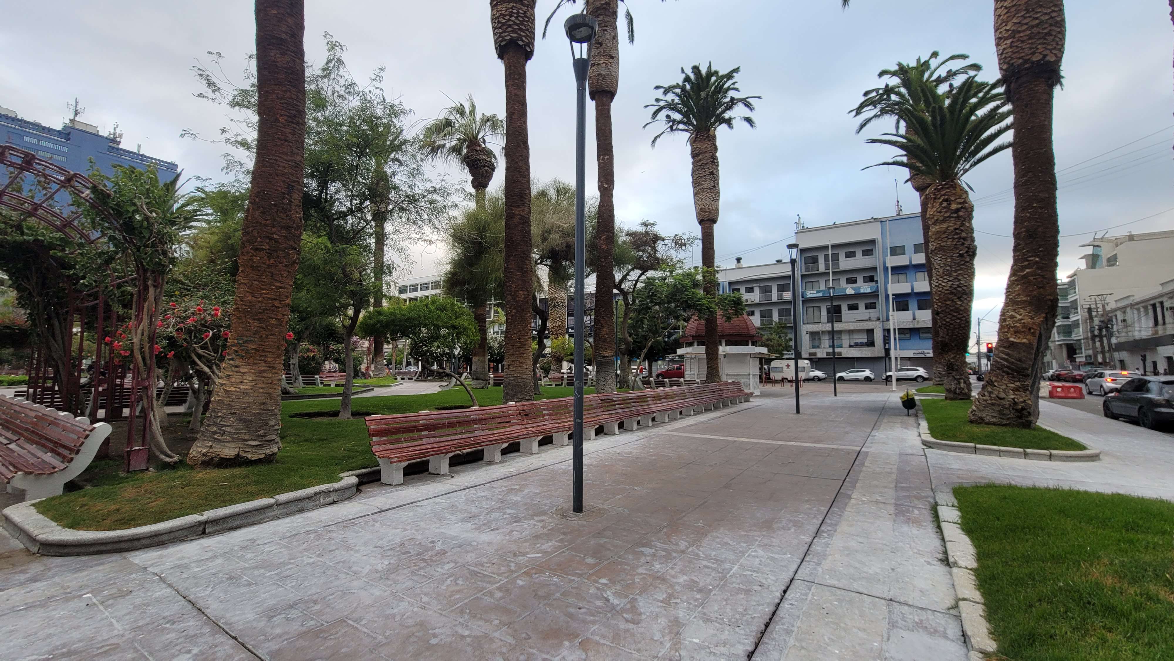 Plaza Coln Antofagasta chile pictures