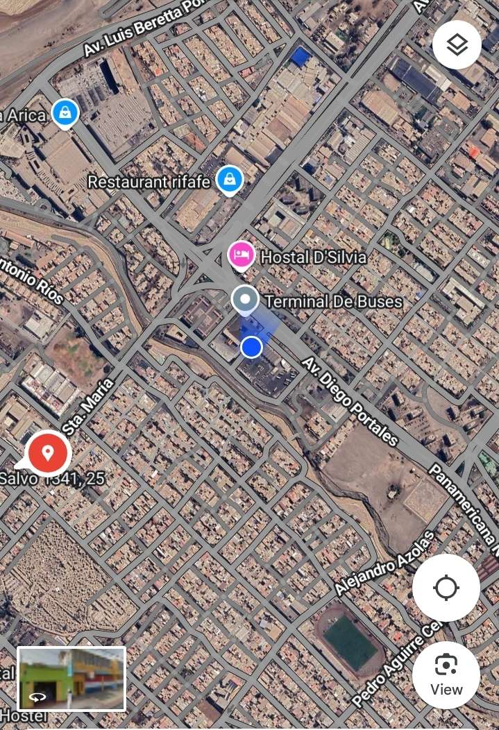 Traveling from Arica Chile to lquique chile by bus experienc