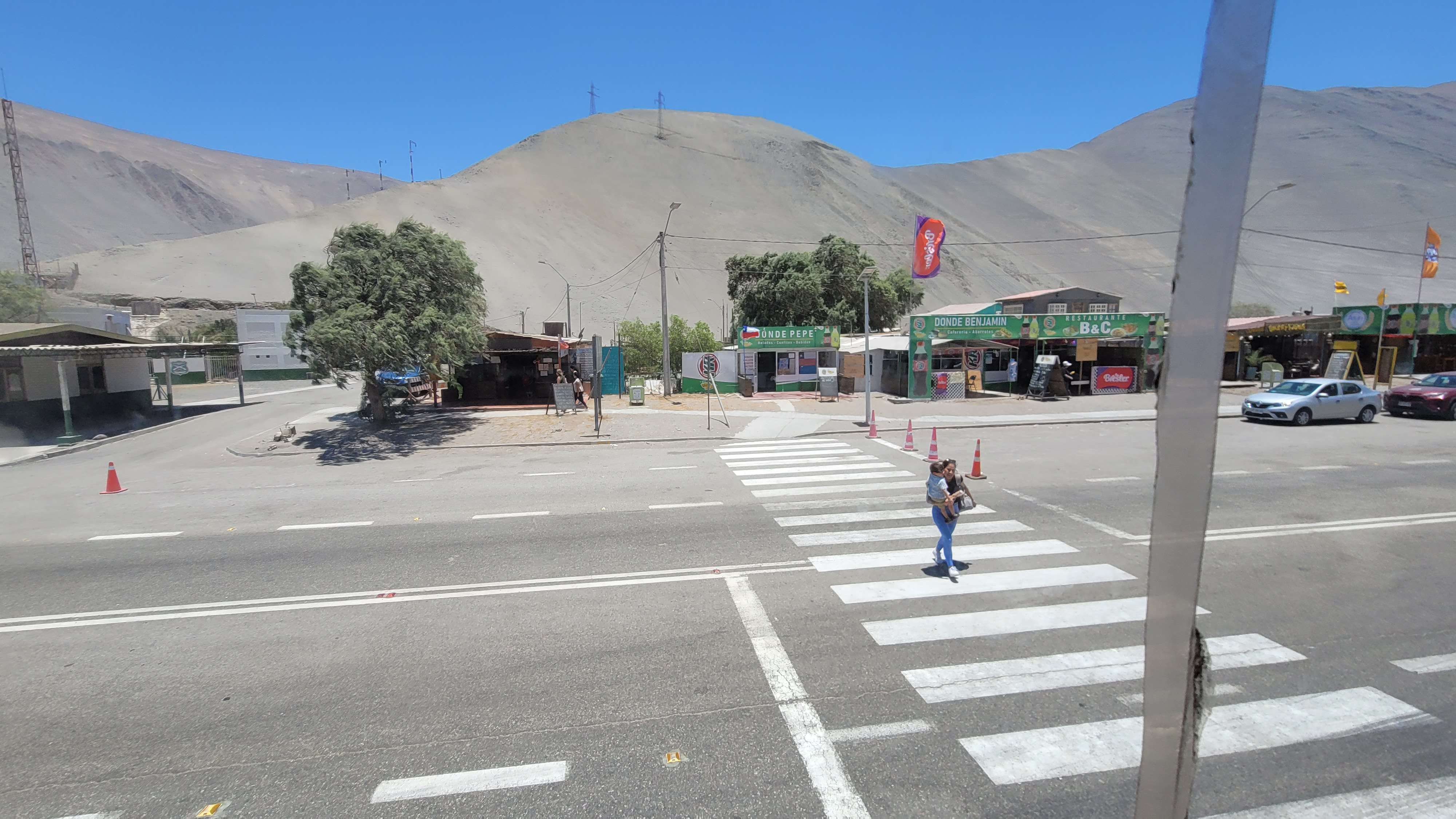 Arica to Iquique Chile check points for luggage experience