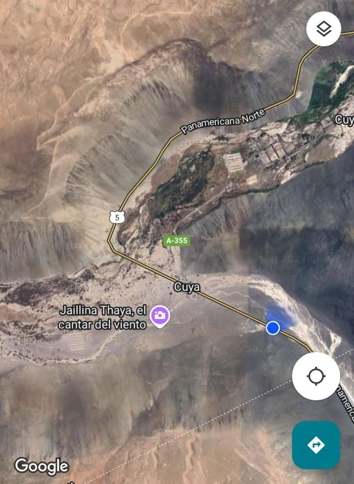 Arica to Iquique Chile check points for luggage experience