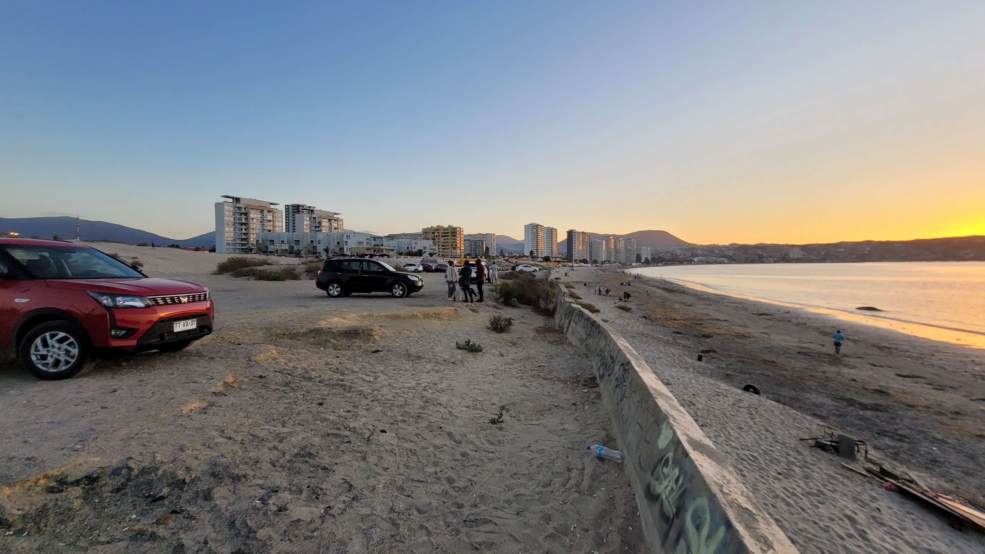 La Herradura Beach in Coquimbo Chile
