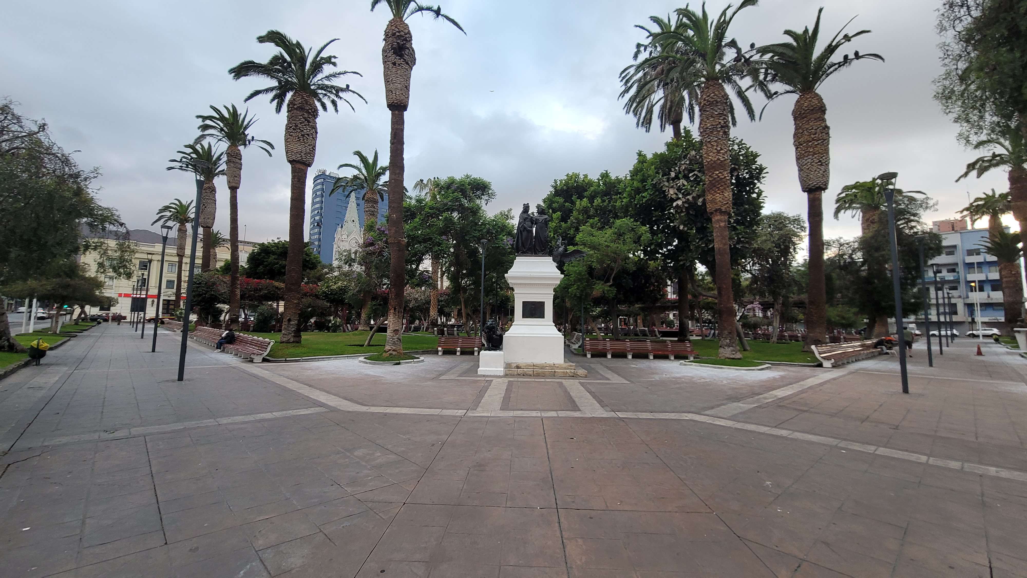 Plaza Coln Antofagasta chile pictures