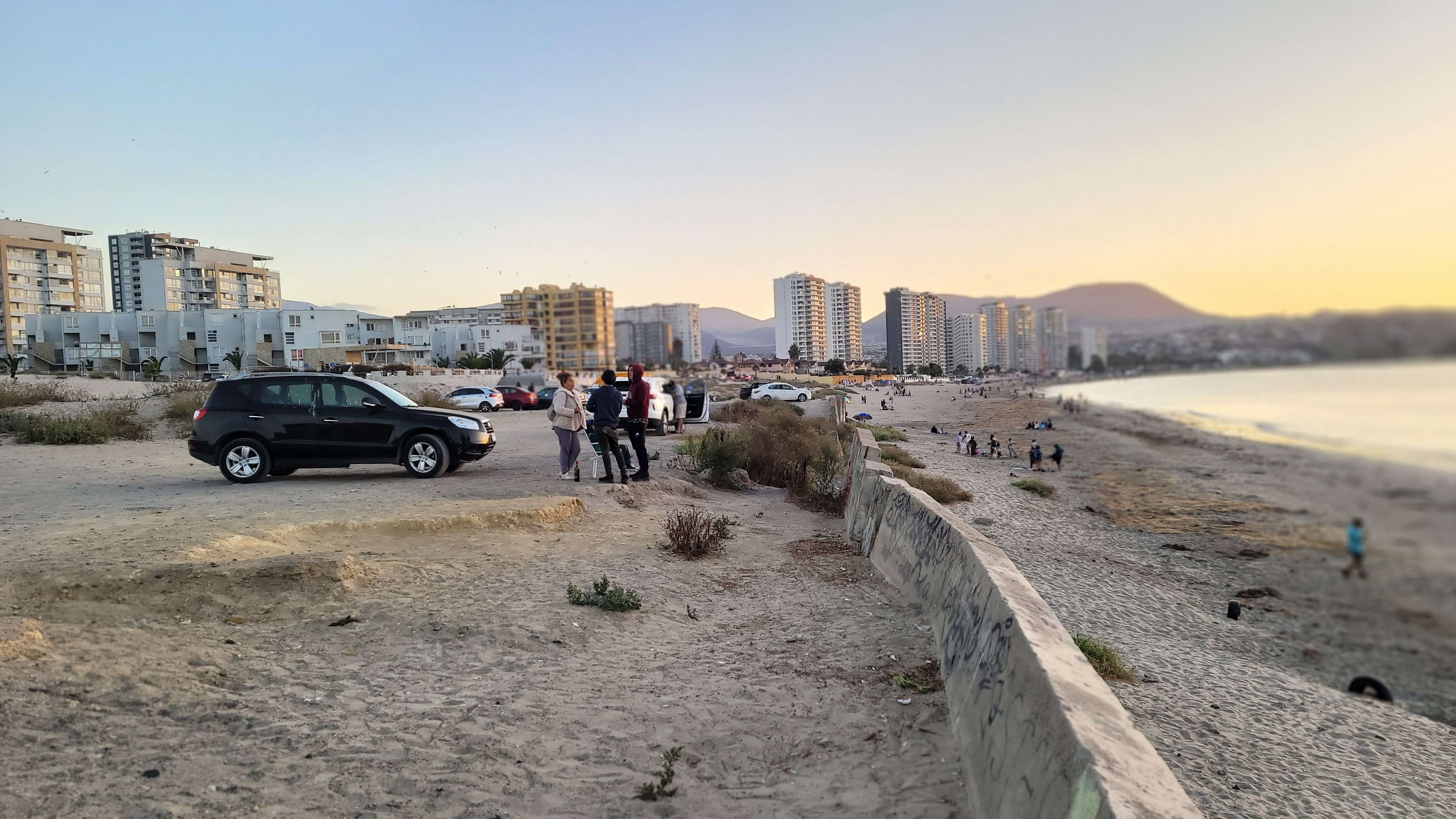 La Herradura Beach in Coquimbo Chile
