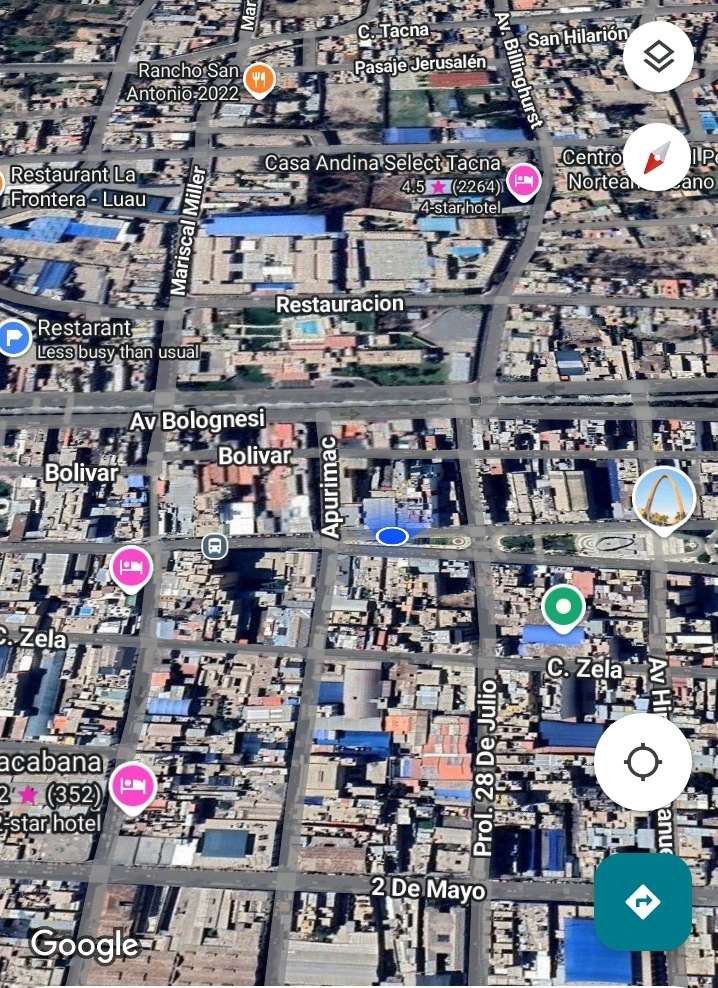 Where to change currency in Tacna peru