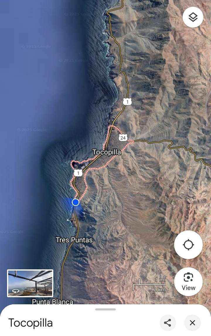 Tocopilla city Chile raw pictures