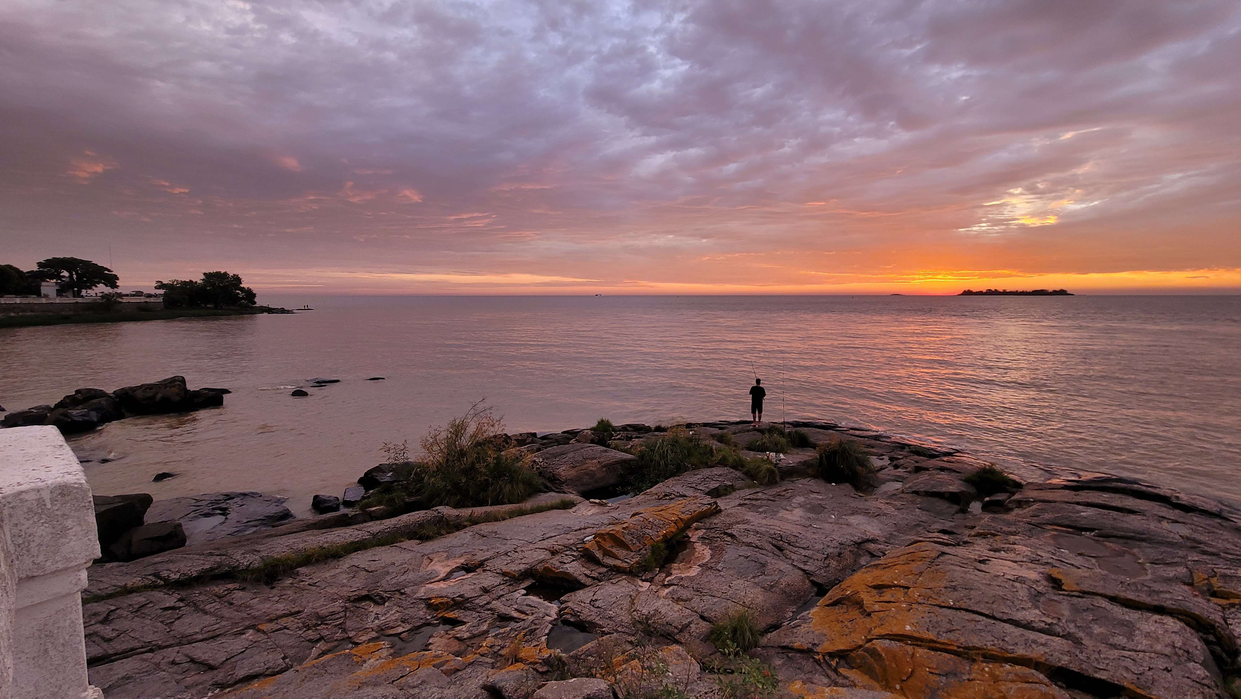 Punta Santa Rita Colonia de Sacramento beautiful sunset