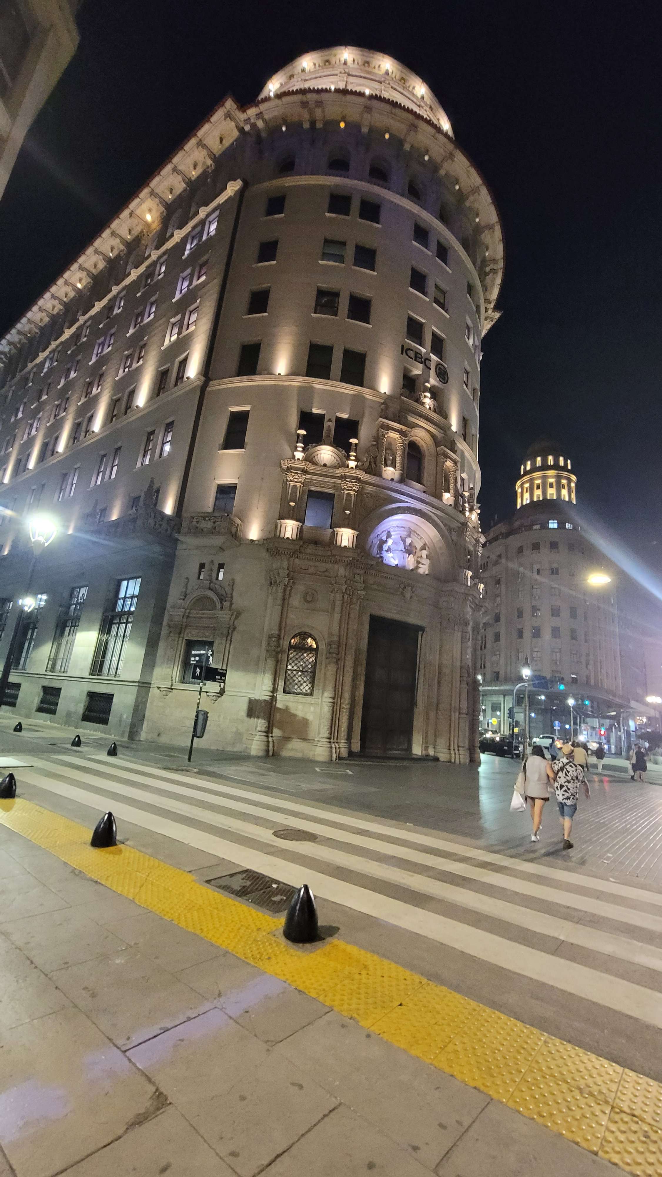 Beautiful Architecture Arround Avenue Corrientes Buenos Aires Pictures at the night