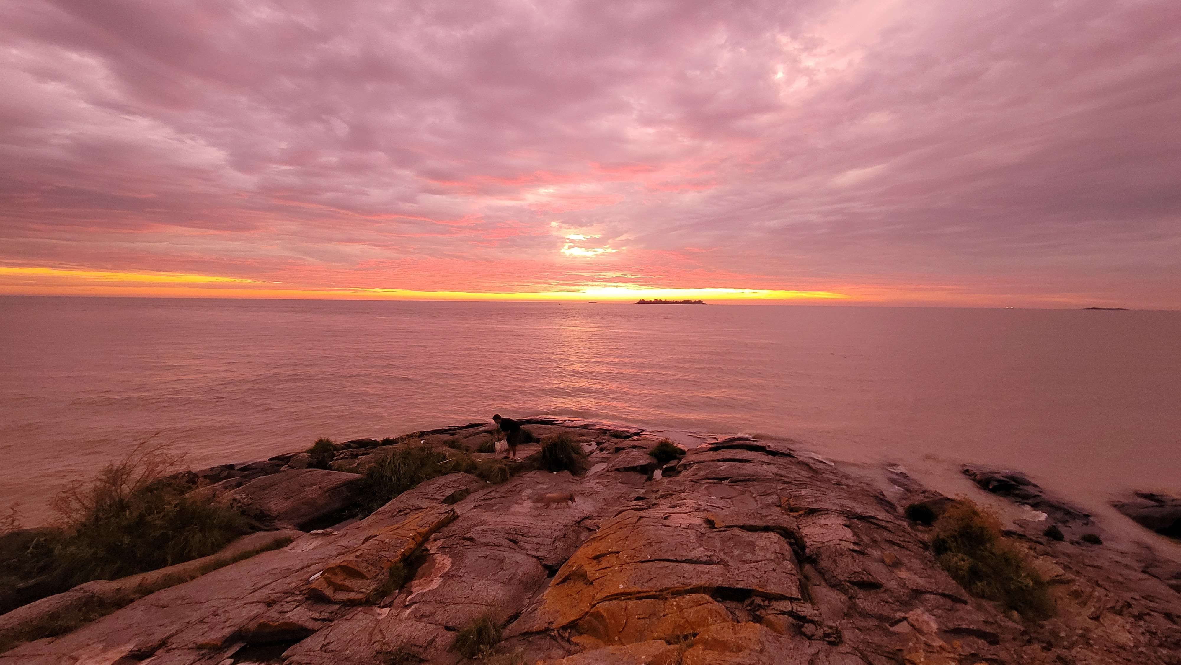 Punta Santa Rita Colonia de Sacramento beautiful sunset