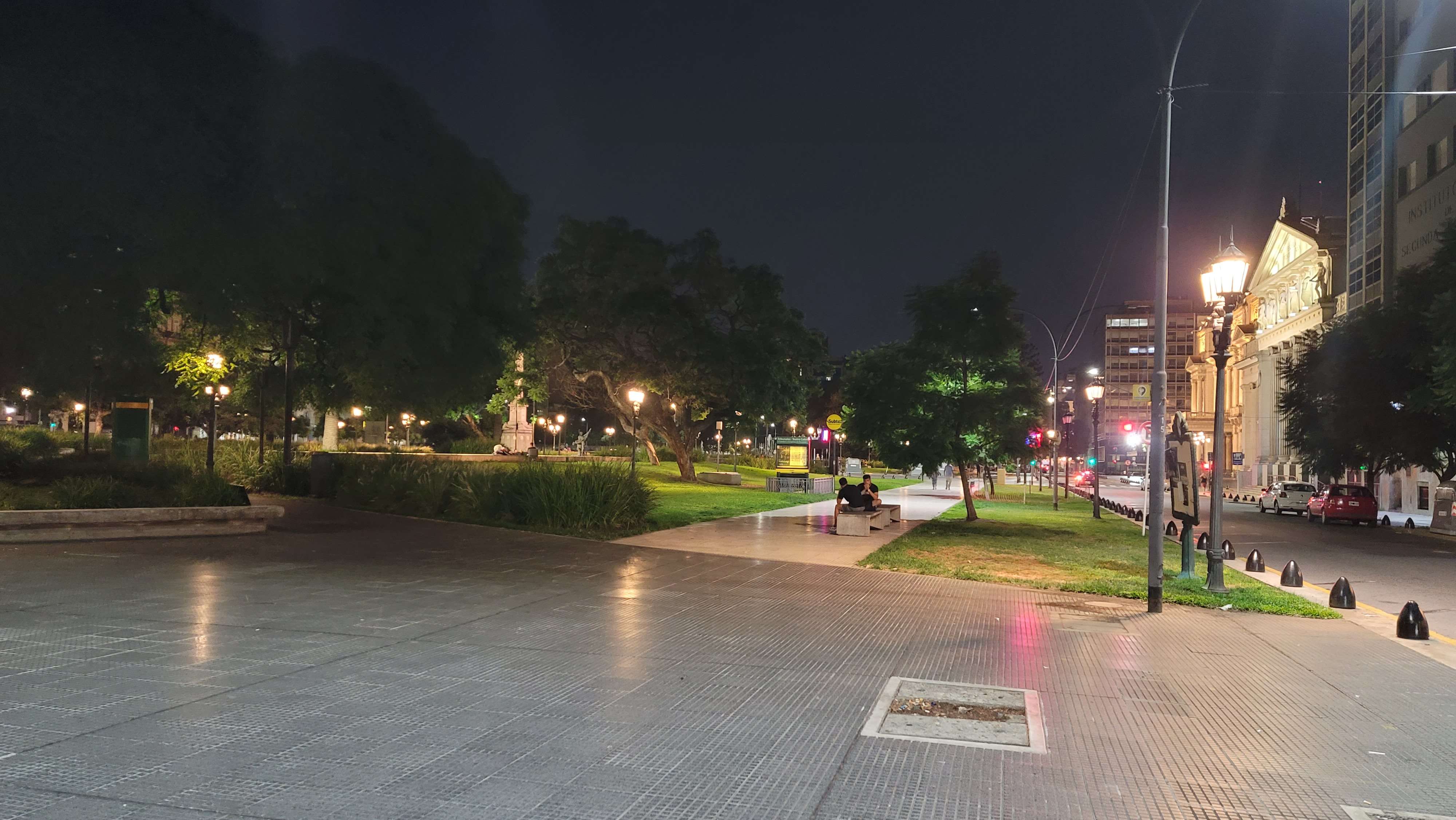 The Teatro Coln in Buenos Aires at the night is one of the worlds most renowned opera houses
