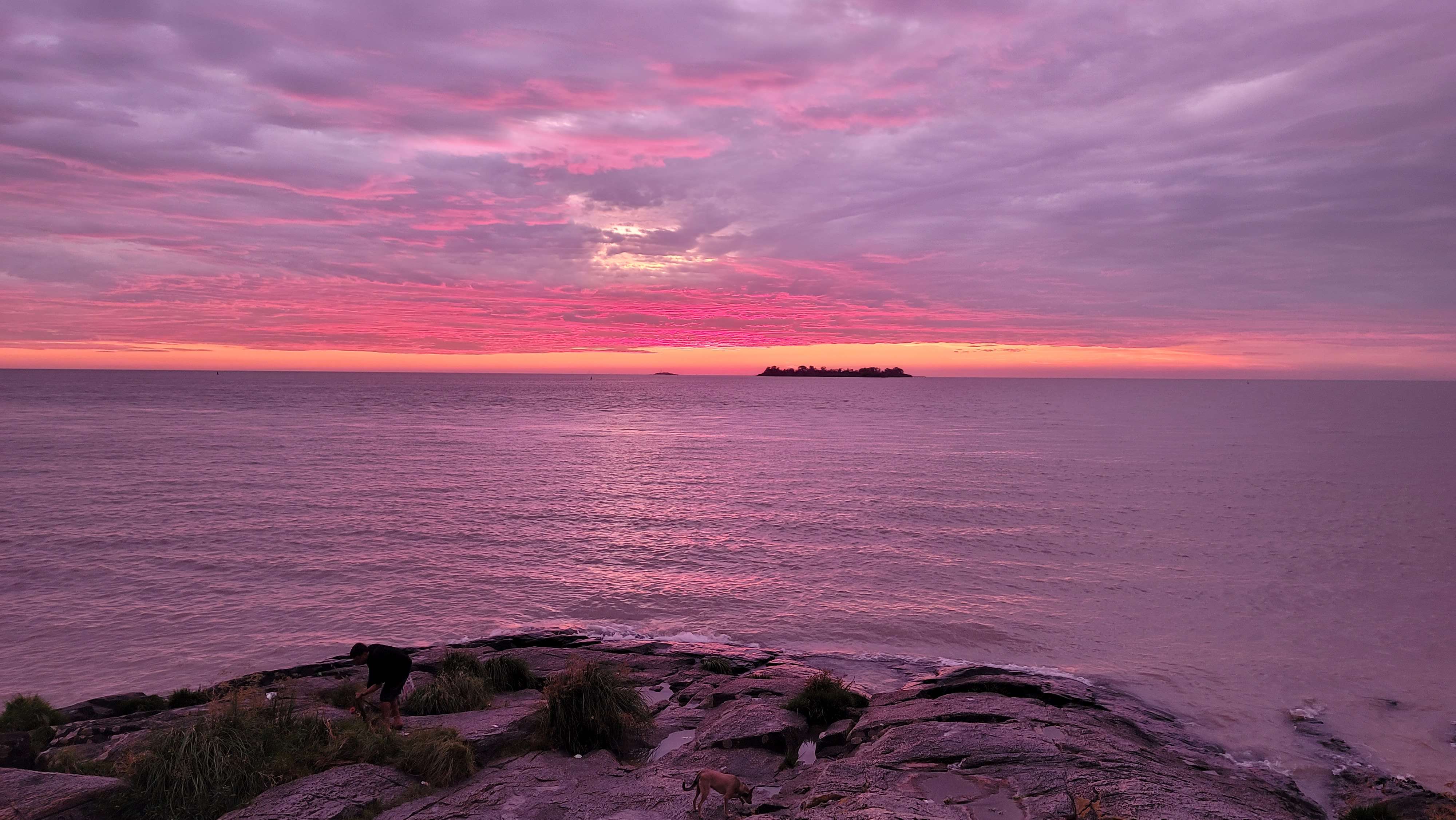 Punta Santa Rita Colonia de Sacramento beautiful sunset
