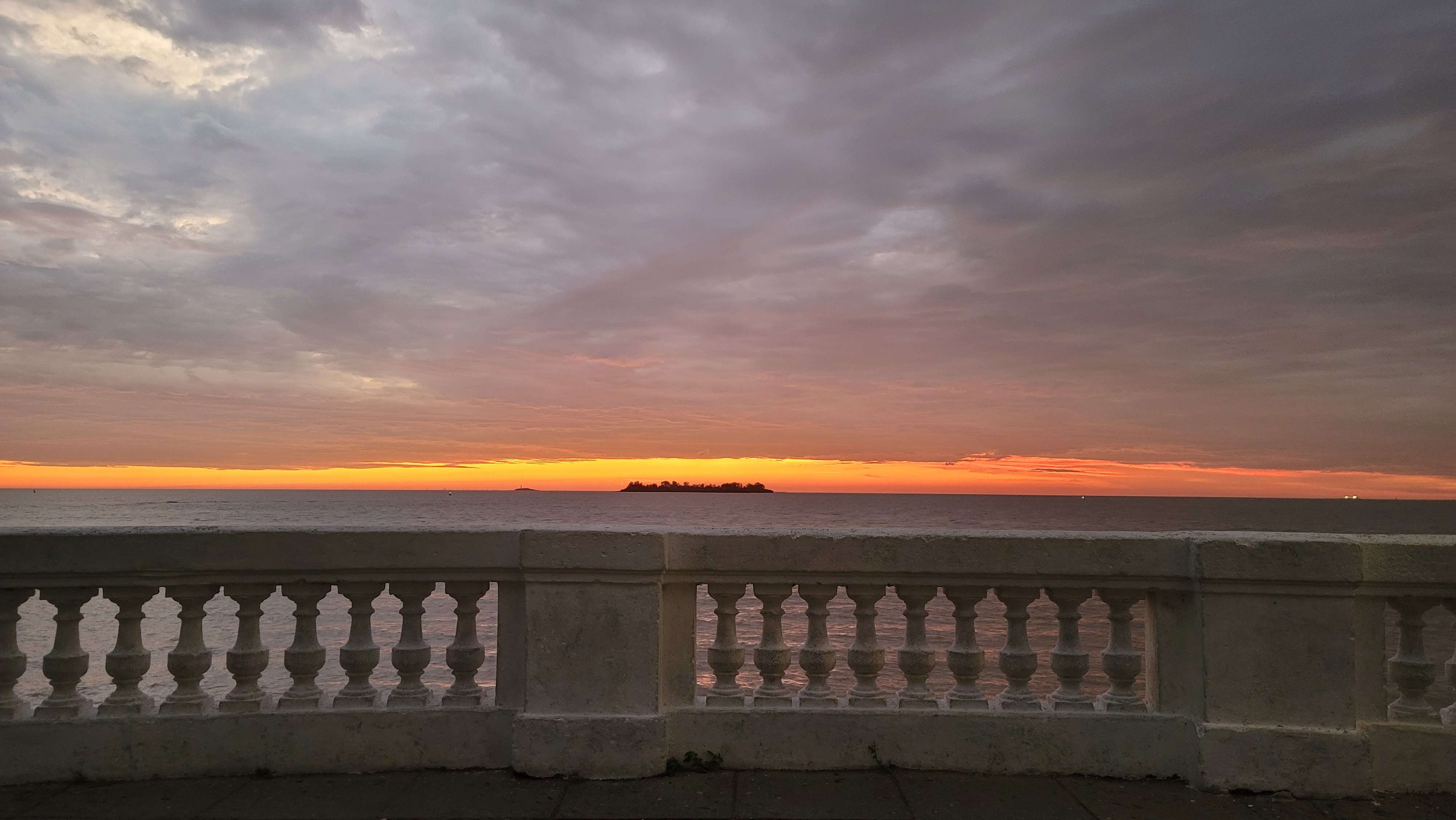 Punta Santa Rita Colonia de Sacramento beautiful sunset