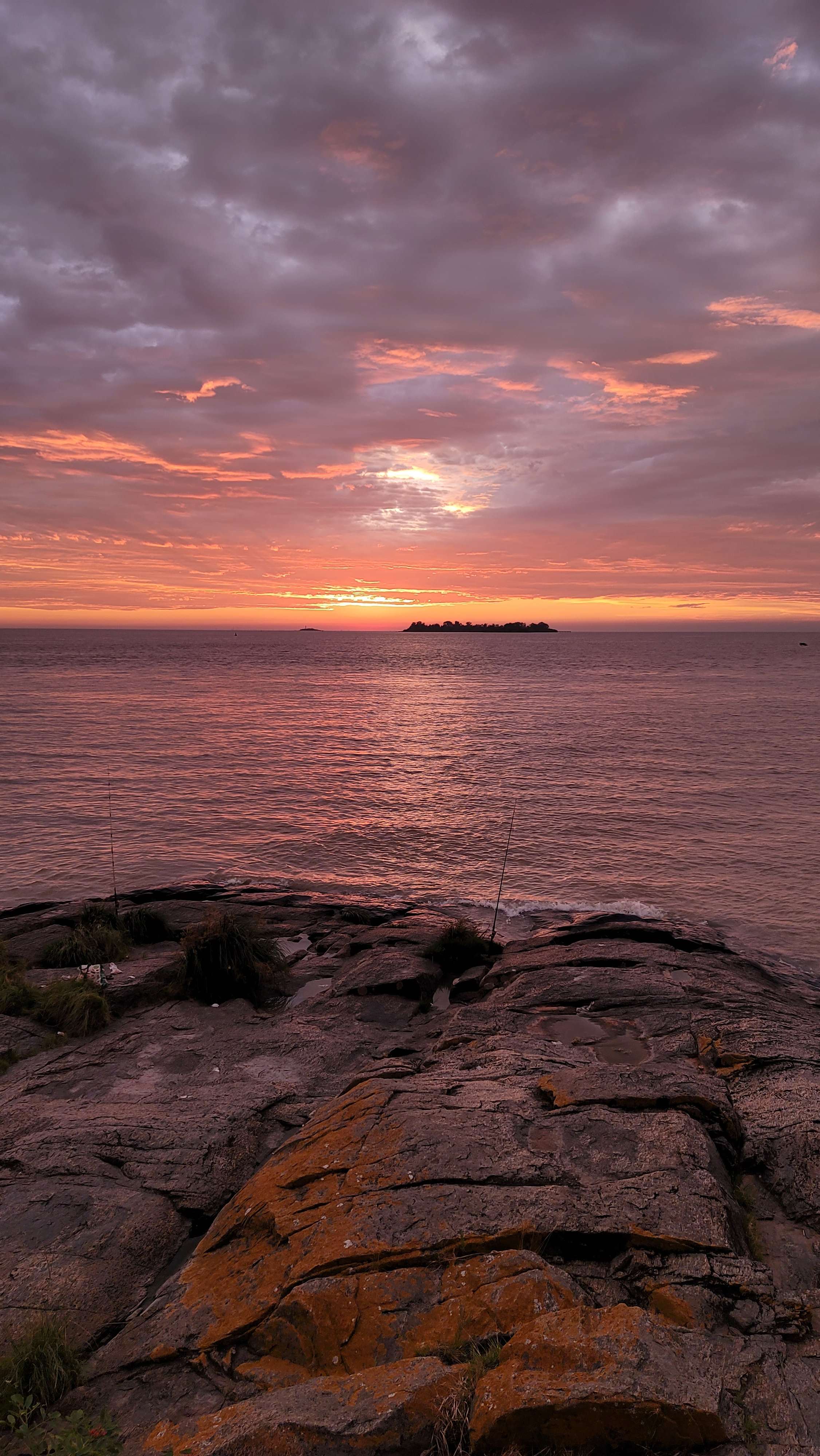 Punta Santa Rita Colonia de Sacramento beautiful sunset