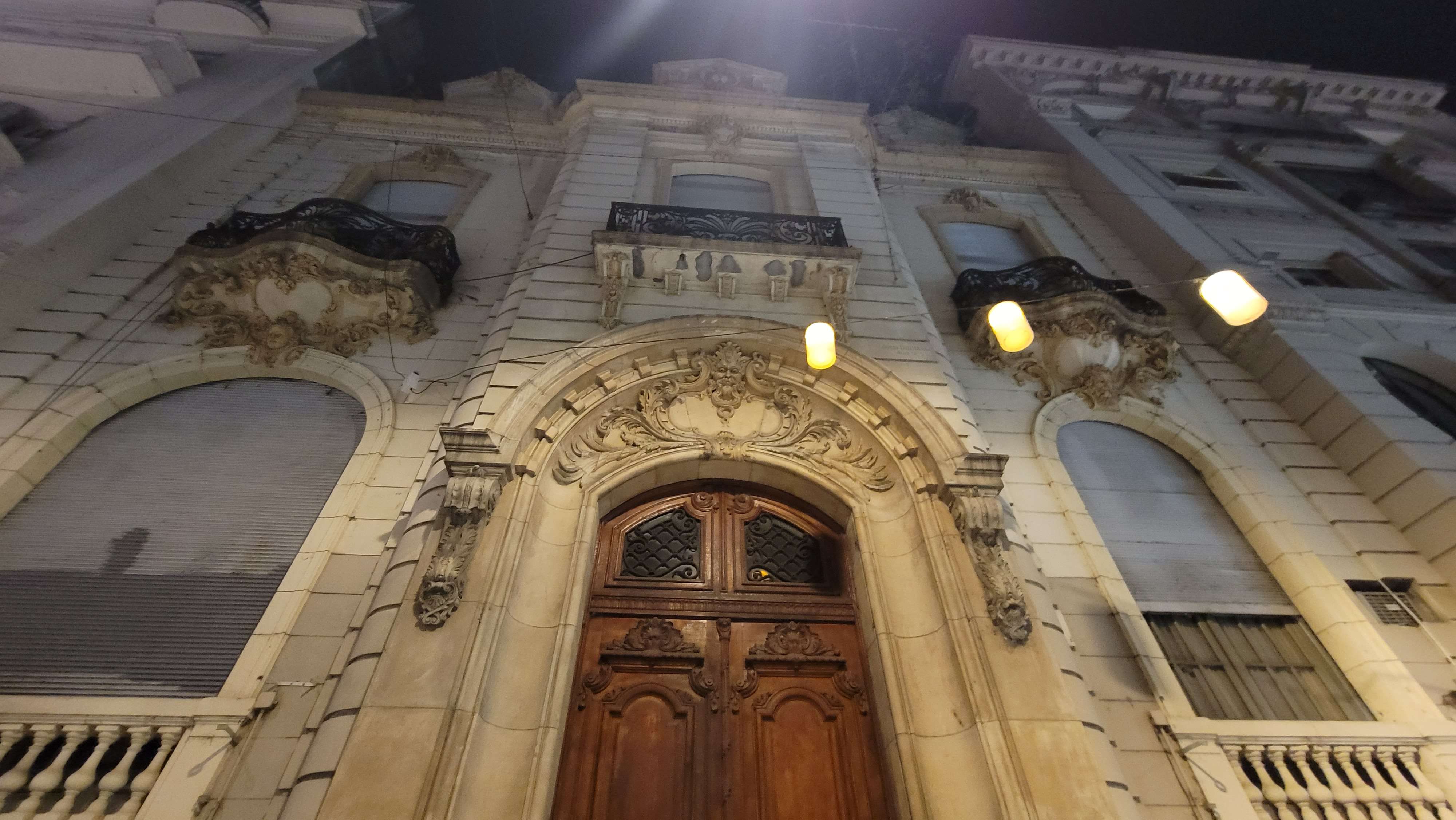 Beautiful Architecture Arround Avenue Corrientes Buenos Aires Pictures at the night