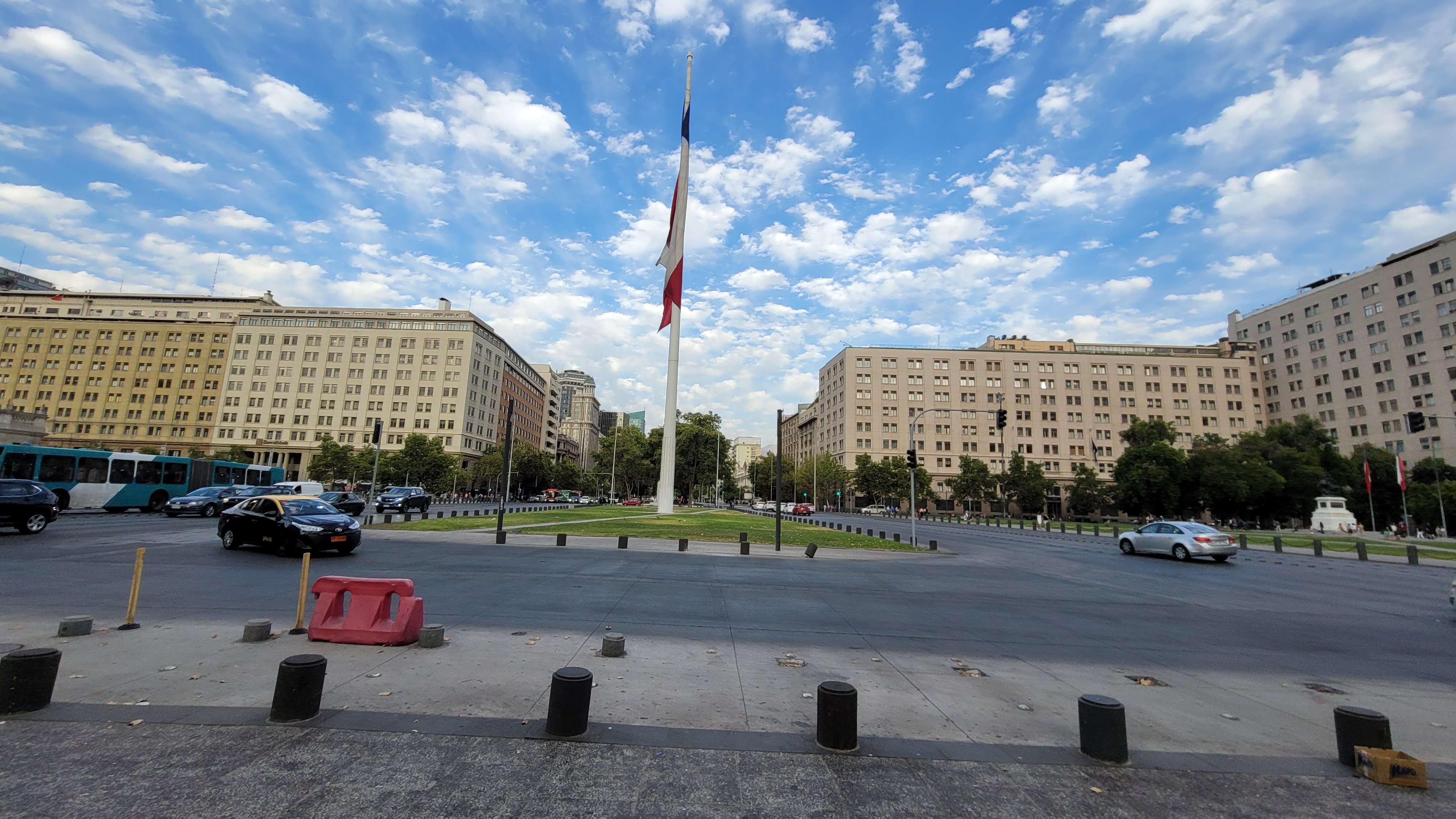 Bandera Bicentenario Santiago Chile