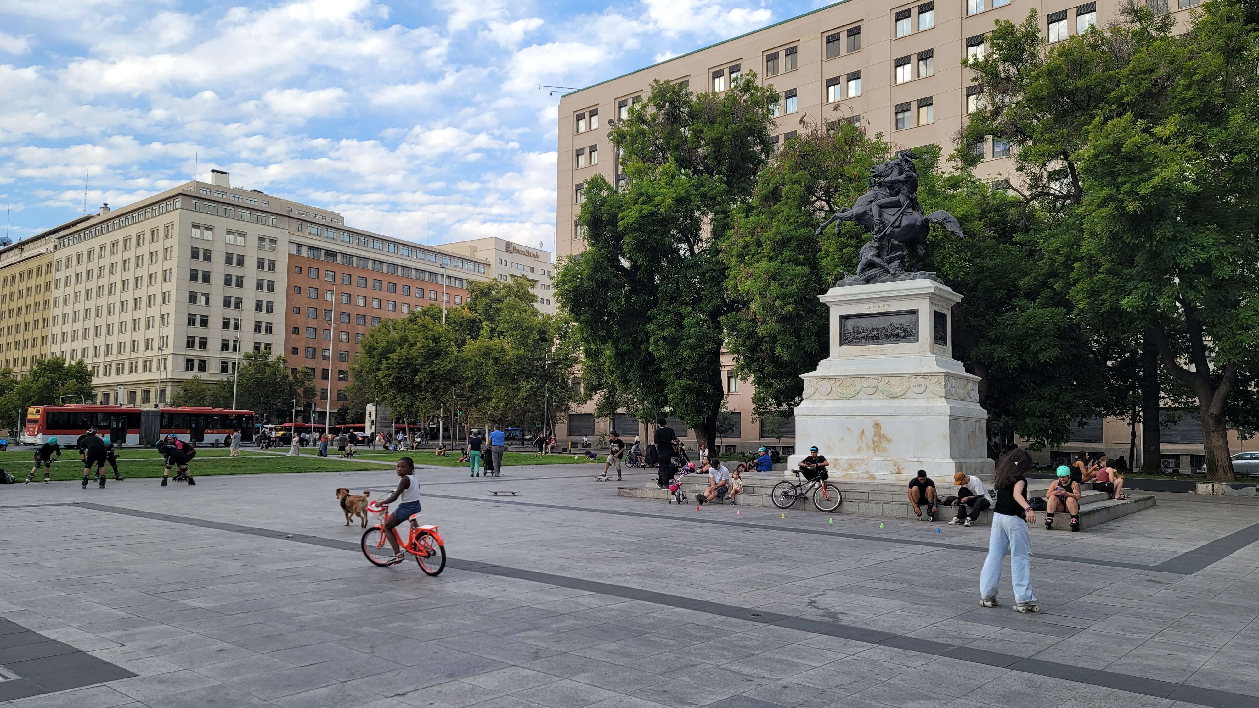 Plaza de La Ciudadana Santiago Chile