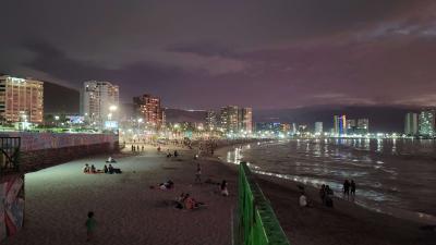 Cavancha Beach beautiful place very touristy