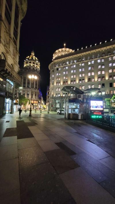 Beautiful Architecture Arround Avenue Corrientes Buenos Aires Pictures at the night
