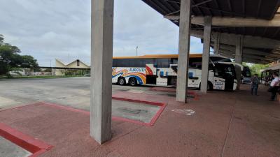 Traveling from Colonia de Sacramento to Montevideo Uruguay by bus